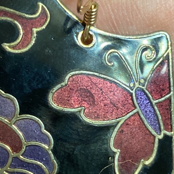 🖤Vtg💕Samuel Huang earrings - Picture 7 of 10